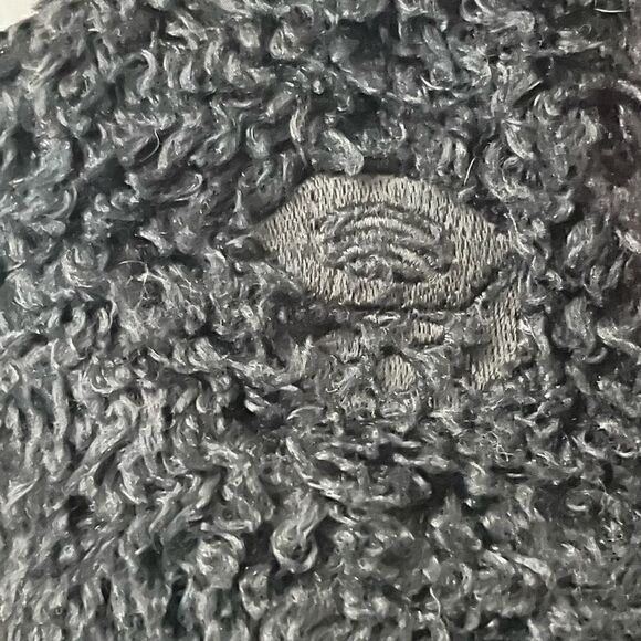 MOUNTAIN HARDWEAR Fuzzy Hooded Sweater, Silky Soft, Kangaroo pockets, Size S - Picture 4 of 9